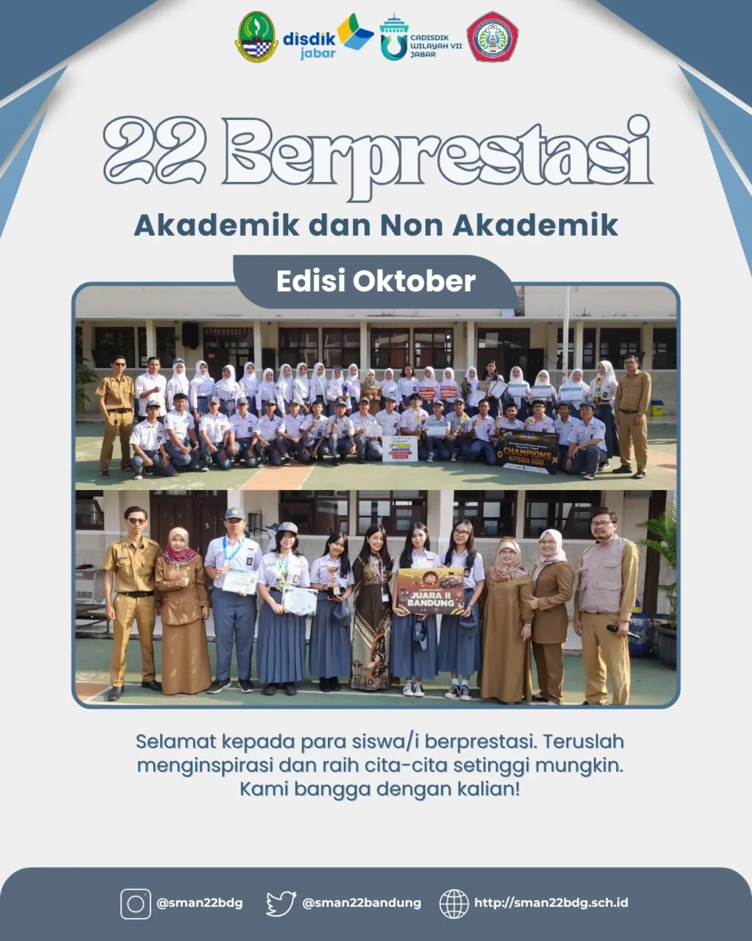 🏅 [22 Berprestasi Bulan Oktober 2025] 🏆